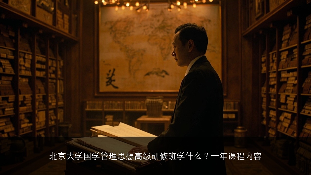 北京大学国学管理思想高级研修班学什么？一年课程内容（2026）