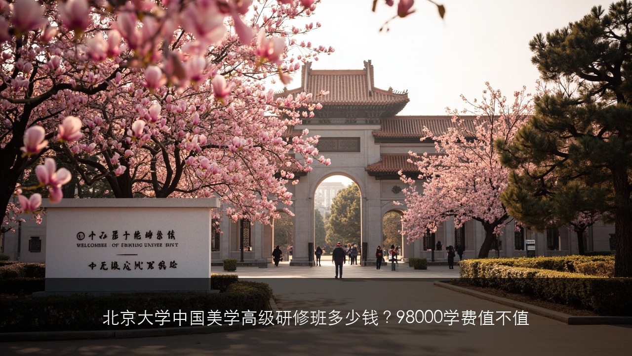 北京大学中国美学高级研修班多少钱？98000学费值不值