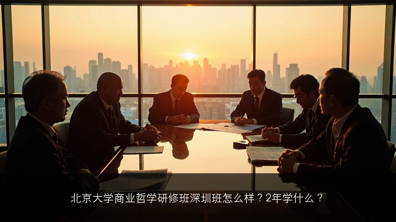 北京大学商业哲学研修班深圳班怎么样？2年学什么？