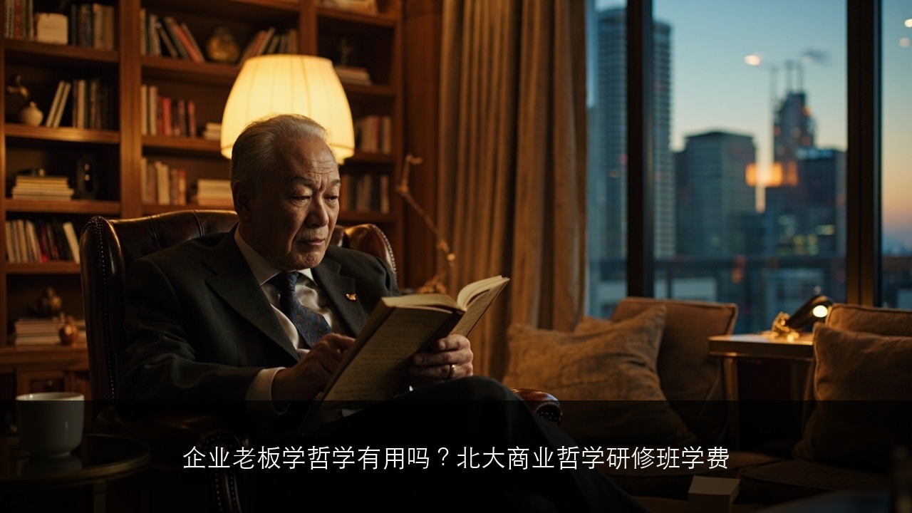 企业老板学哲学有用吗？北大商业哲学研修班学费