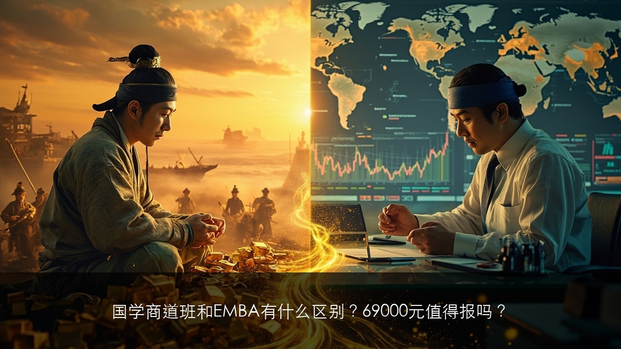 国学商道班和EMBA有什么区别？69000元值得报吗？