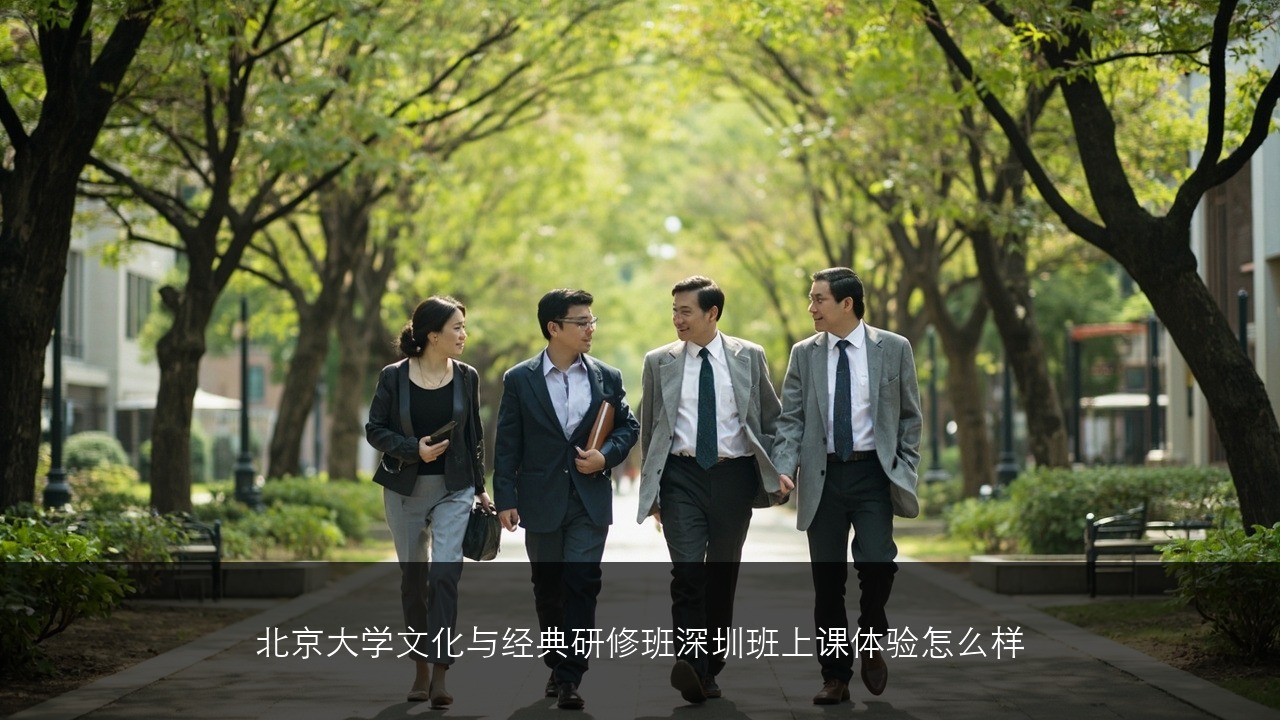 北京大学文化与经典研修班深圳班上课体验怎么样