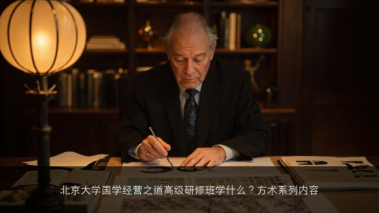 北京大学国学经营之道高级研修班学什么？方术系列内容