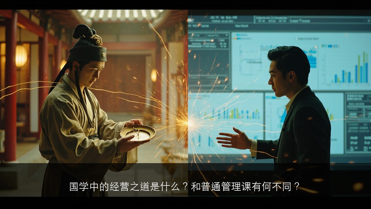 国学中的经营之道是什么？和普通管理课有何不同？