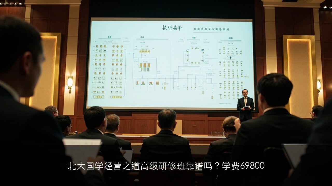 北大国学经营之道高级研修班靠谱吗？学费69800