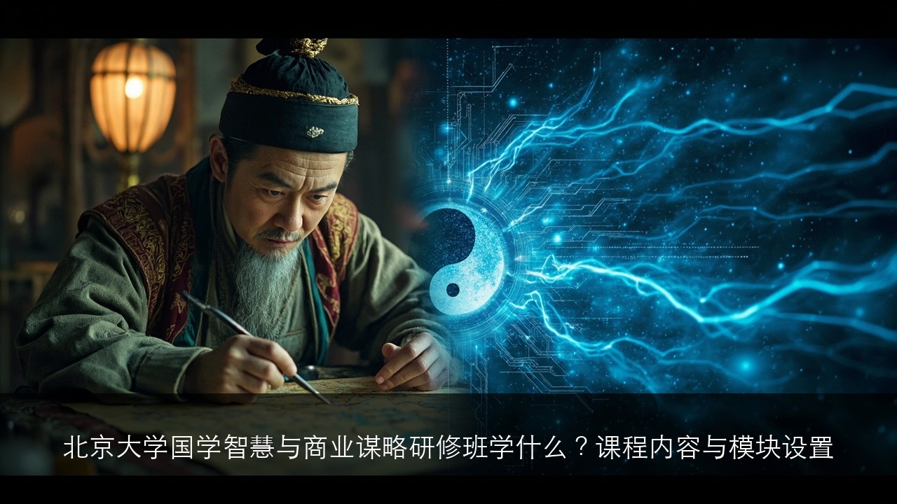 北京大学国学智慧与商业谋略研修班学什么？课程内容与模块设置