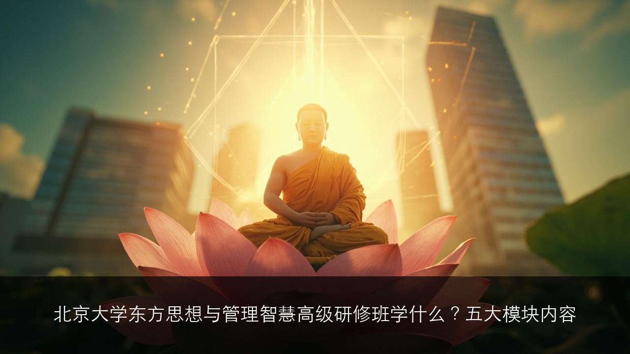 北京大学东方思想与管理智慧高级研修班学什么？五大模块内容