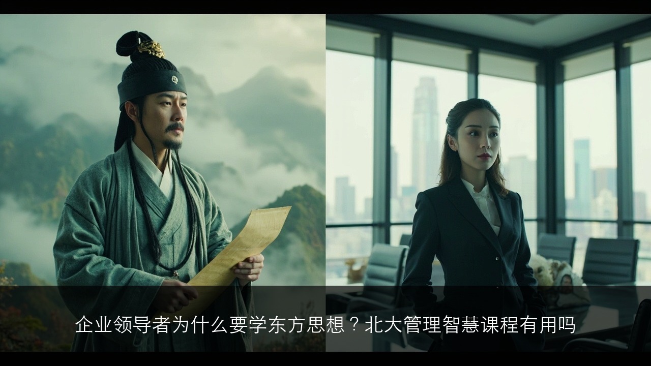 企业领导者为什么要学东方思想？北大管理智慧课程有用吗