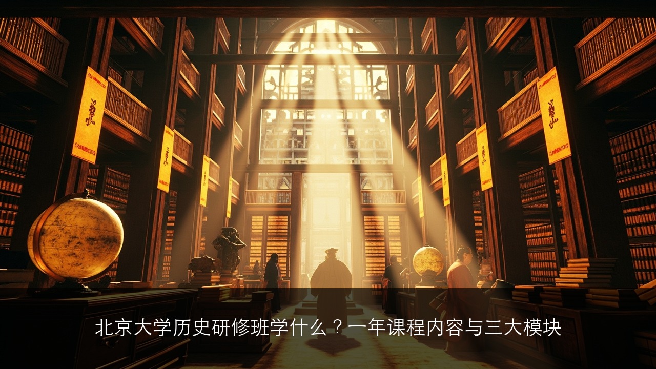 北京大学历史研修班学什么？一年课程内容与三大模块