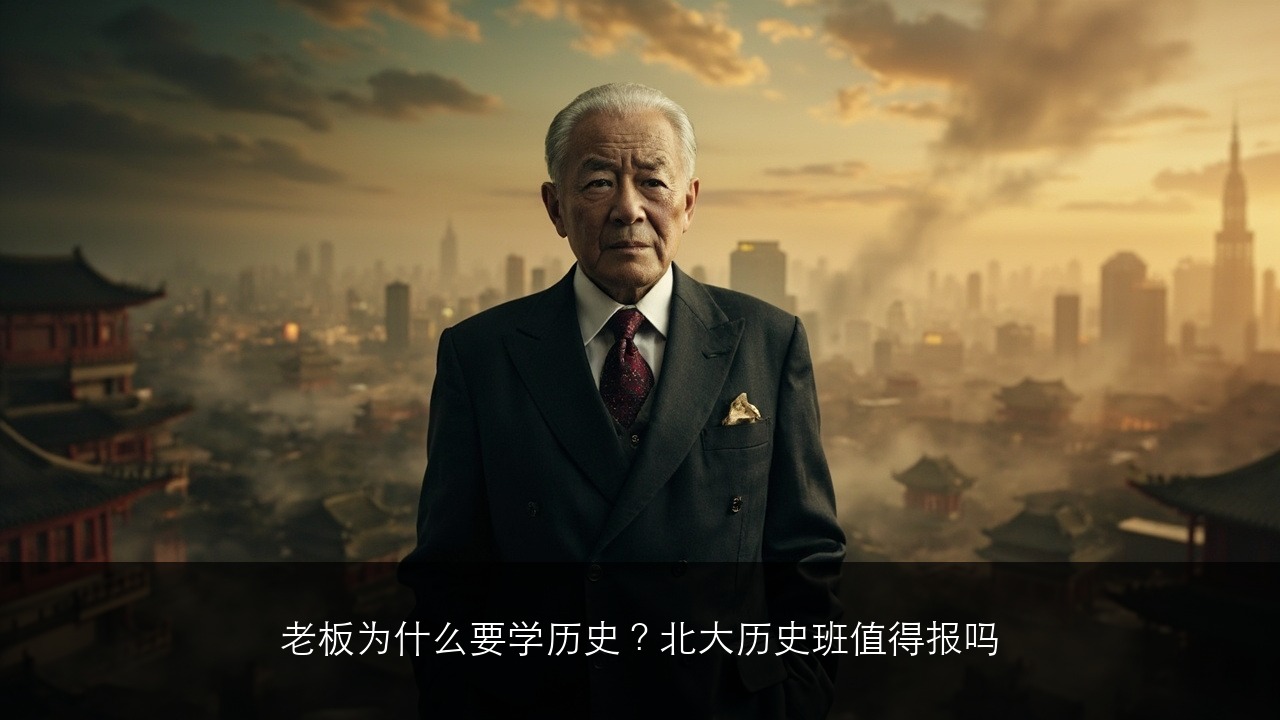 老板为什么要学历史？北大历史班值得报吗
