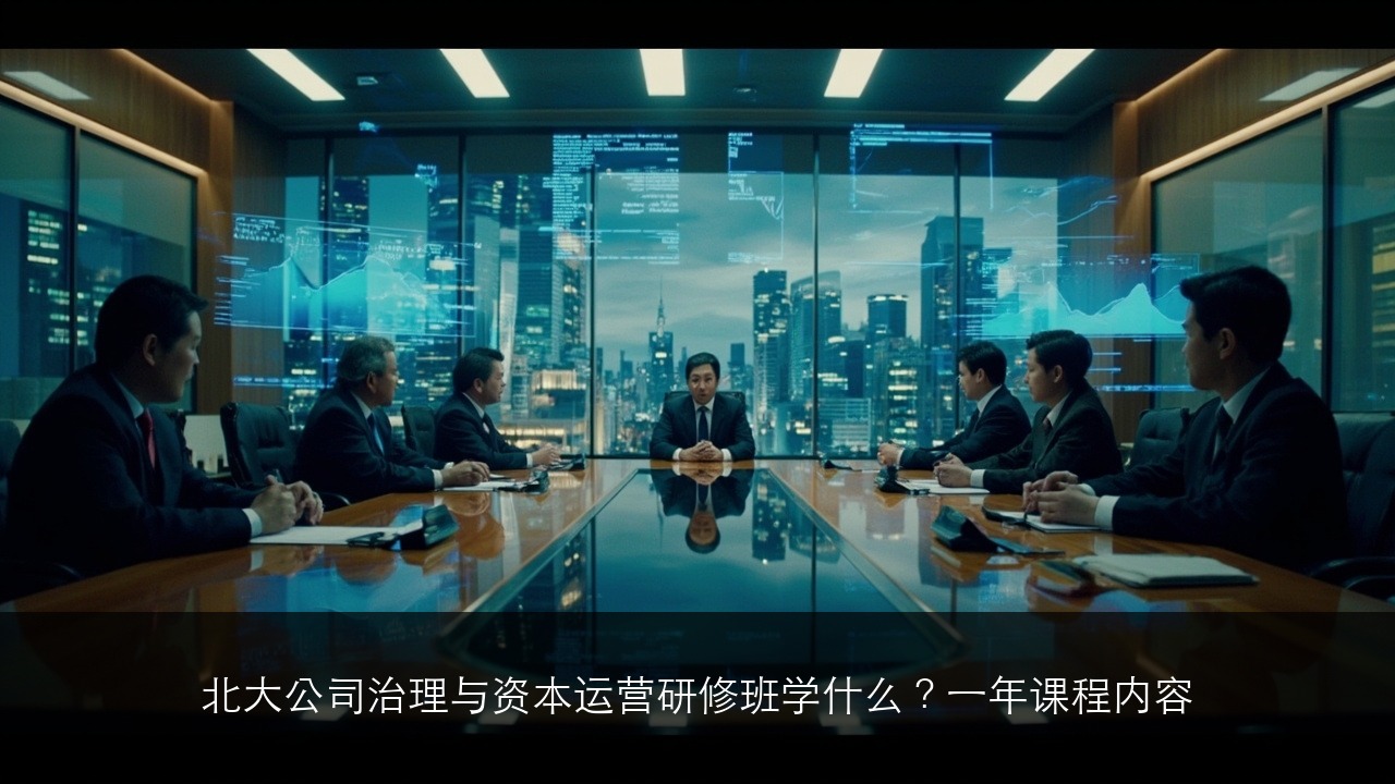 北大公司治理与资本运营研修班学什么？一年课程内容