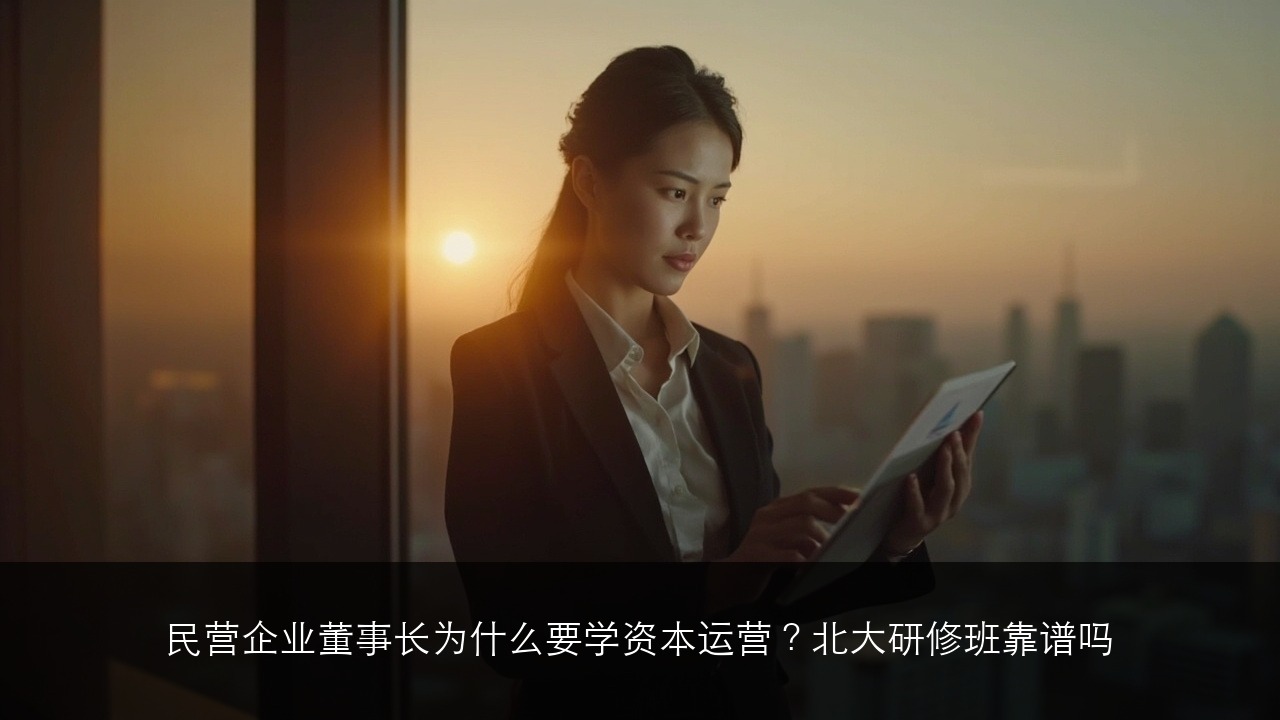 民营企业董事长为什么要学资本运营？北大研修班靠谱吗