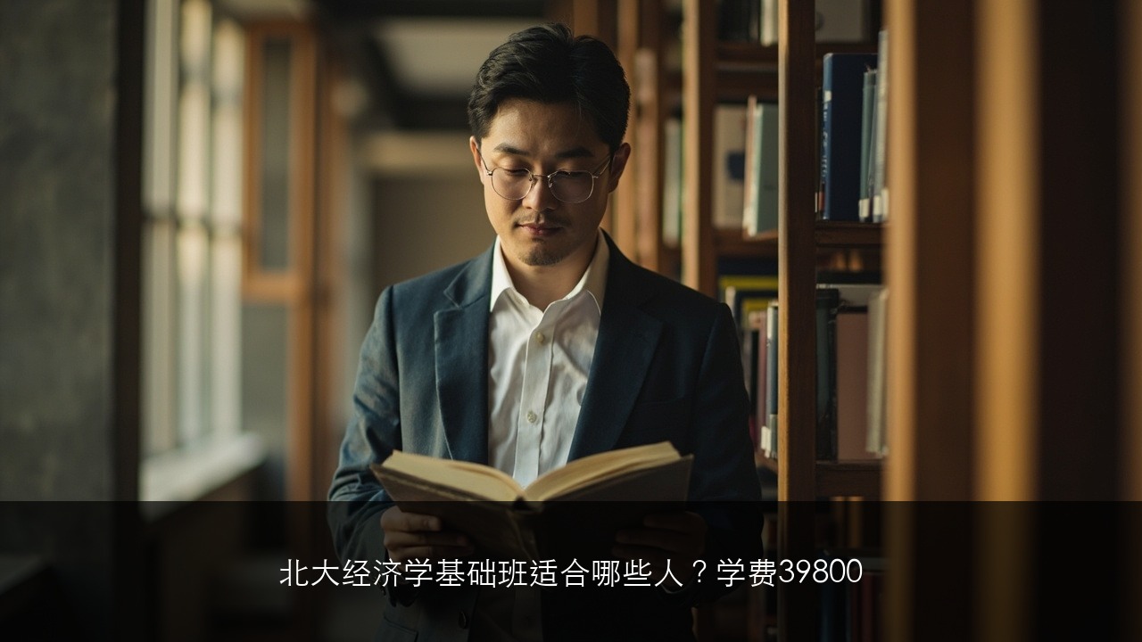 北大经济学基础班适合哪些人？学费39800