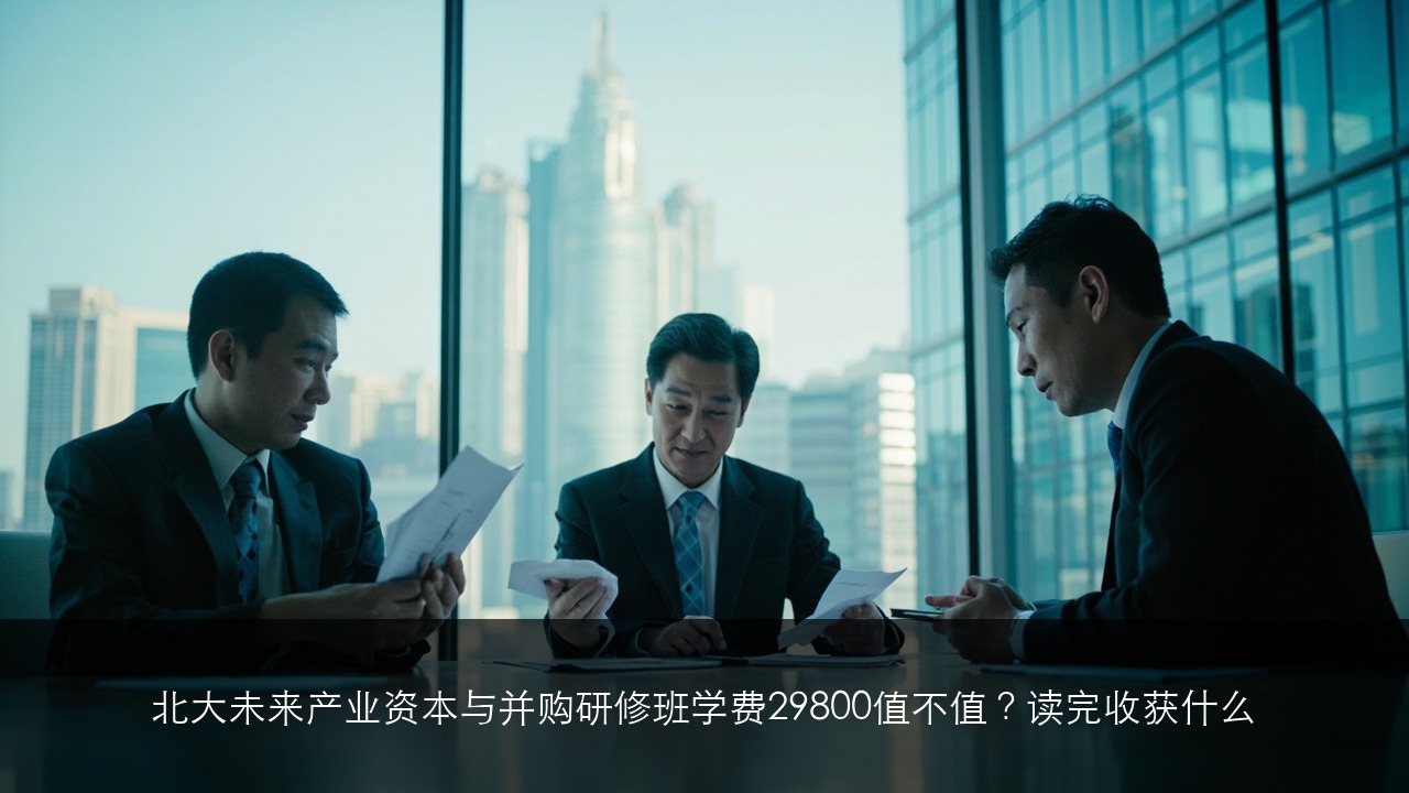 北大未来产业资本与并购研修班学费29800值不值？读完收获什么
