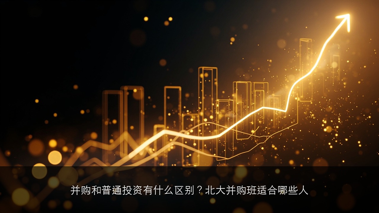 并购和普通投资有什么区别？北大并购班适合哪些人