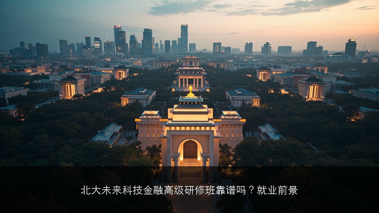 北大未来科技金融高级研修班靠谱吗？就业前景