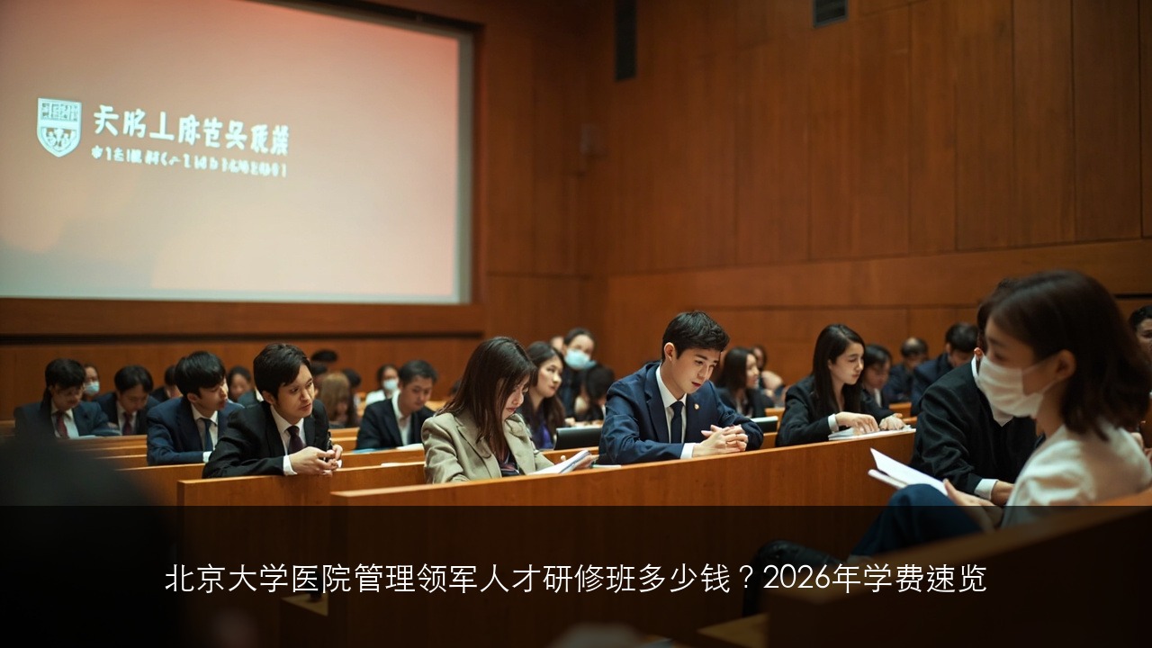 北京大学医院管理领军人才研修班多少钱？2026年学费速览