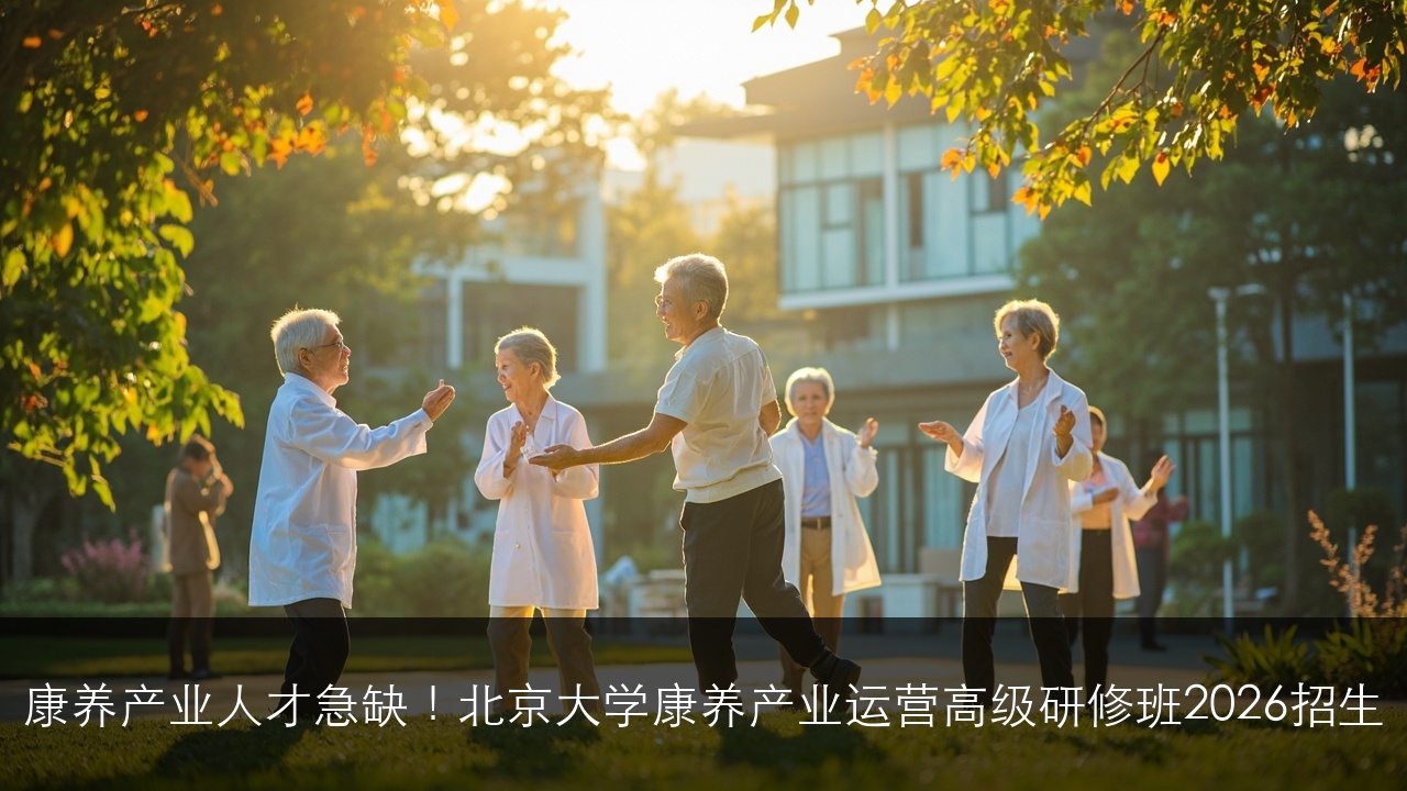 康养产业人才急缺！北京大学康养产业运营高级研修班2026招生