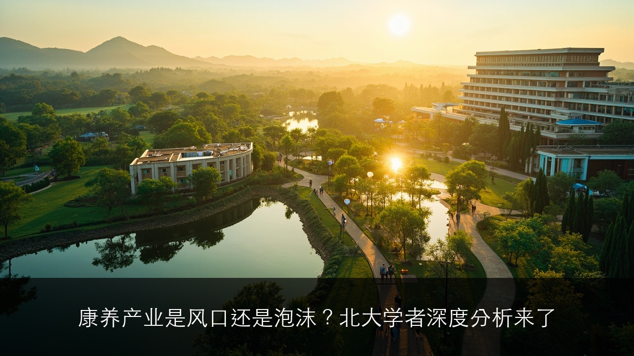 康养产业是风口还是泡沫？北大学者深度分析来了