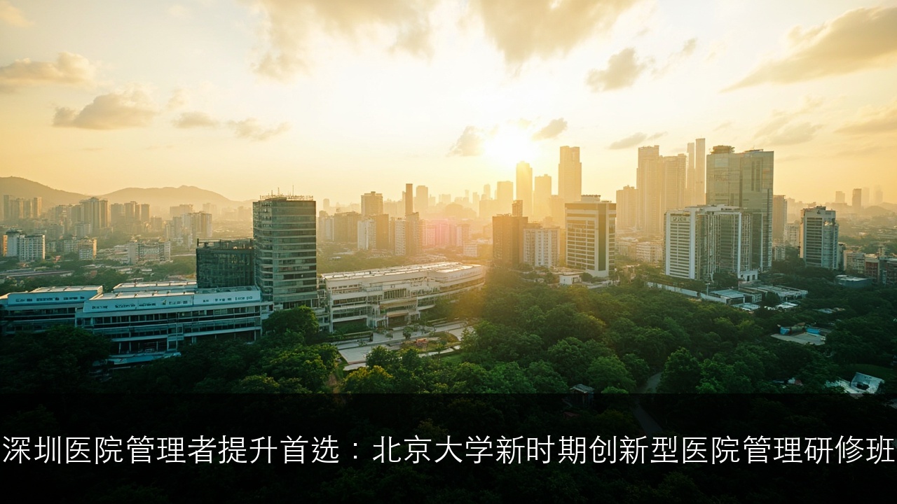 深圳医院管理者提升首选：北京大学新时期创新型医院管理研修班深度解读