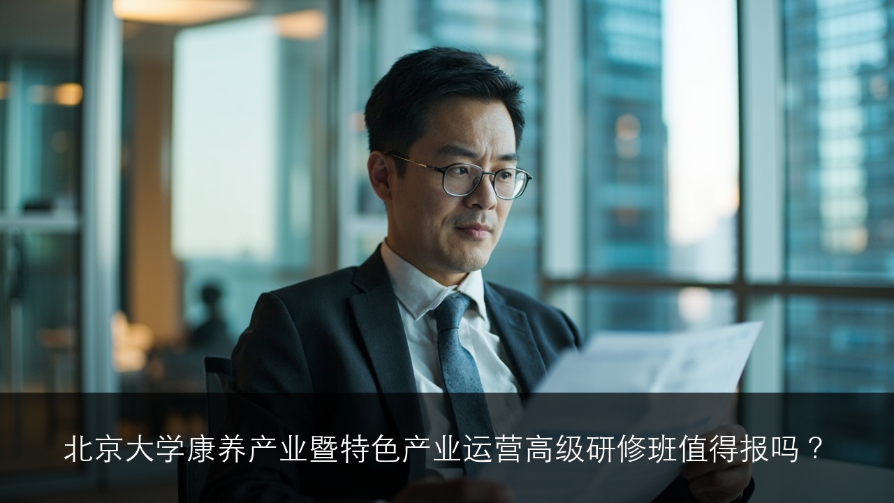 北京大学康养产业暨特色产业运营高级研修班值得报吗？