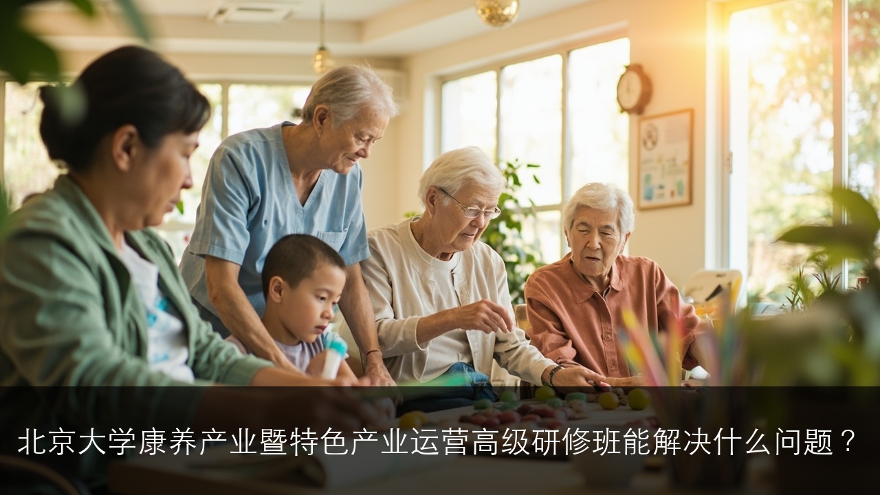北京大学康养产业暨特色产业运营高级研修班能解决什么问题？