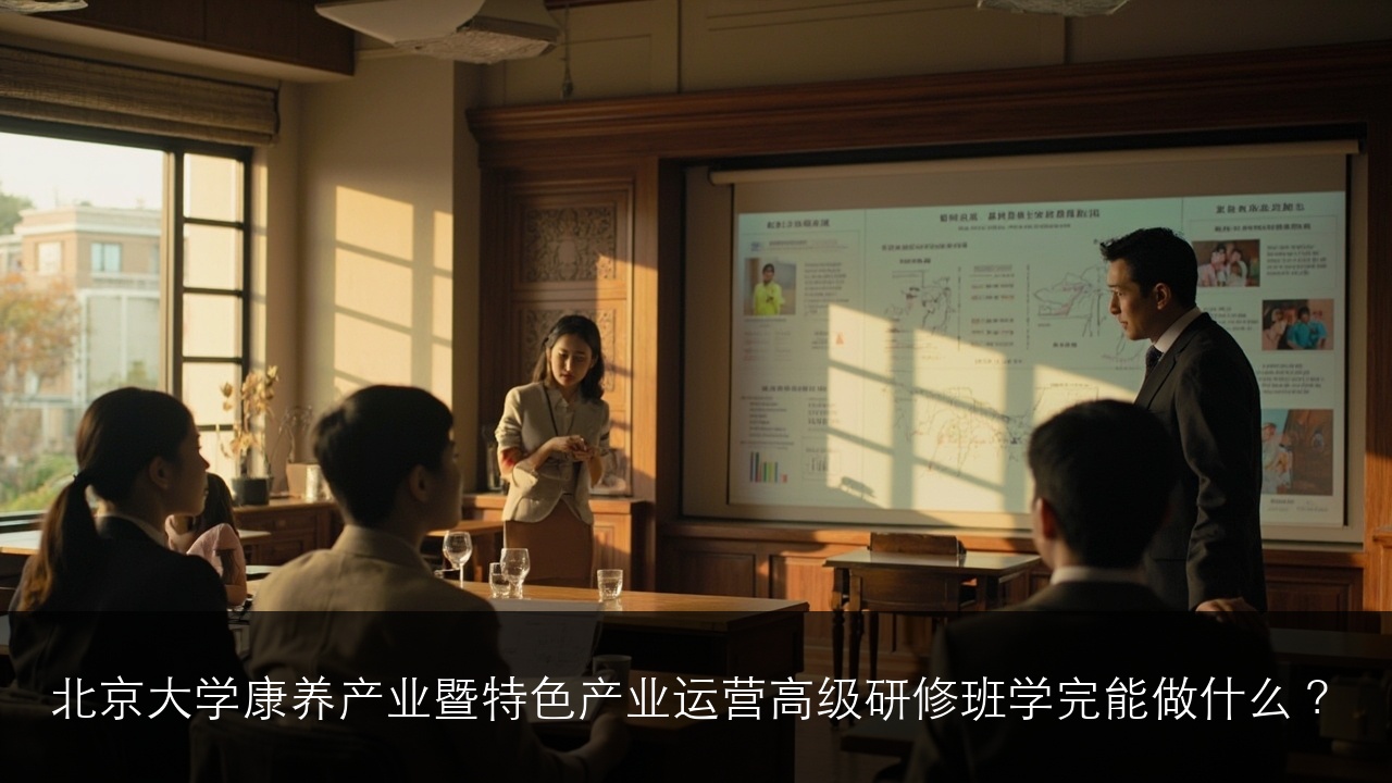 北京大学康养产业暨特色产业运营高级研修班学完能做什么？