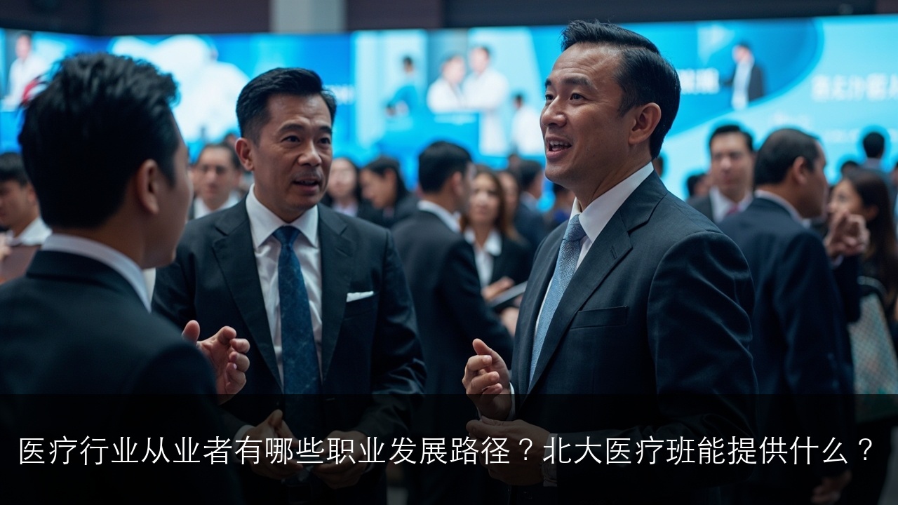 医疗行业从业者有哪些职业发展路径？北大医疗班能提供什么？