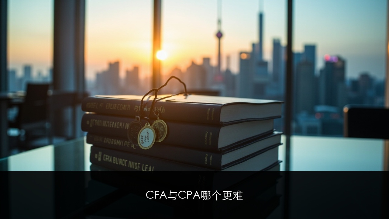 金程教育CFA和CPA哪个更难?两个证书同时考可以吗