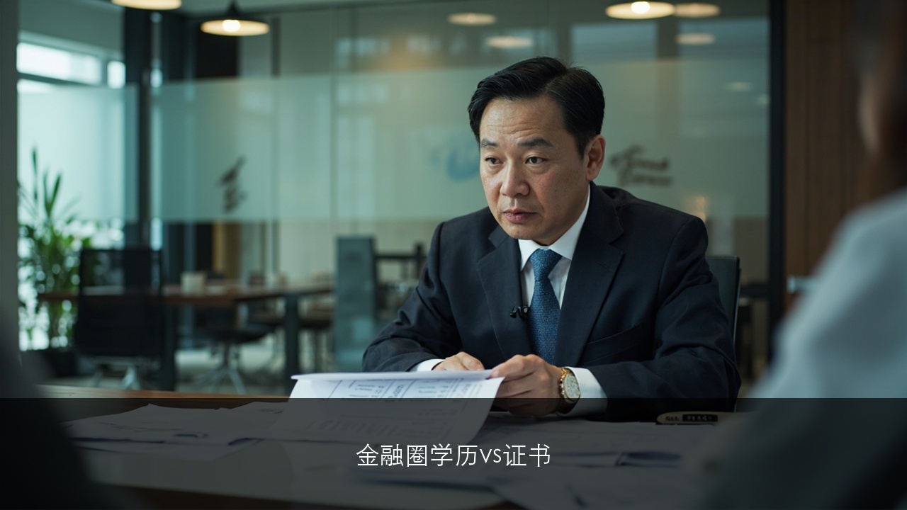金程教育金融圈学历重要还是证书重要?HR这样说