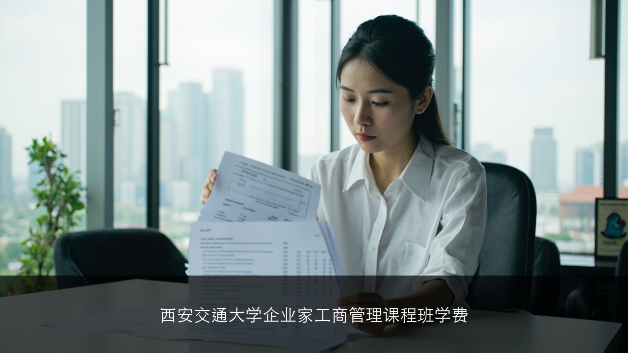 西安交通大学企业家工商管理课程班2026年学费与课程内容解读