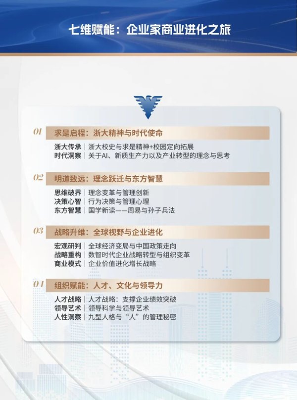 浙江大学 | 工商管理高级研修班192期 | 5月30日开班