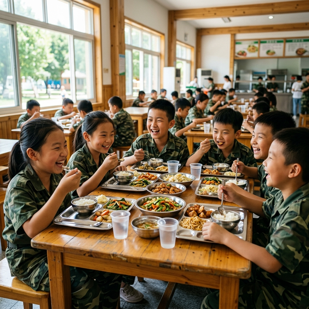 一开始以为是骗局？起底2026年猎鹰战神军事夏令营最真实的吃住与评价！