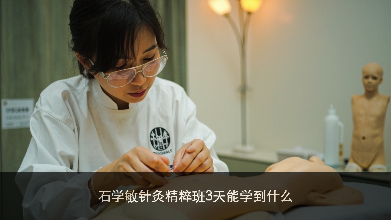 石学敏针灸精粹班3天能学到什么