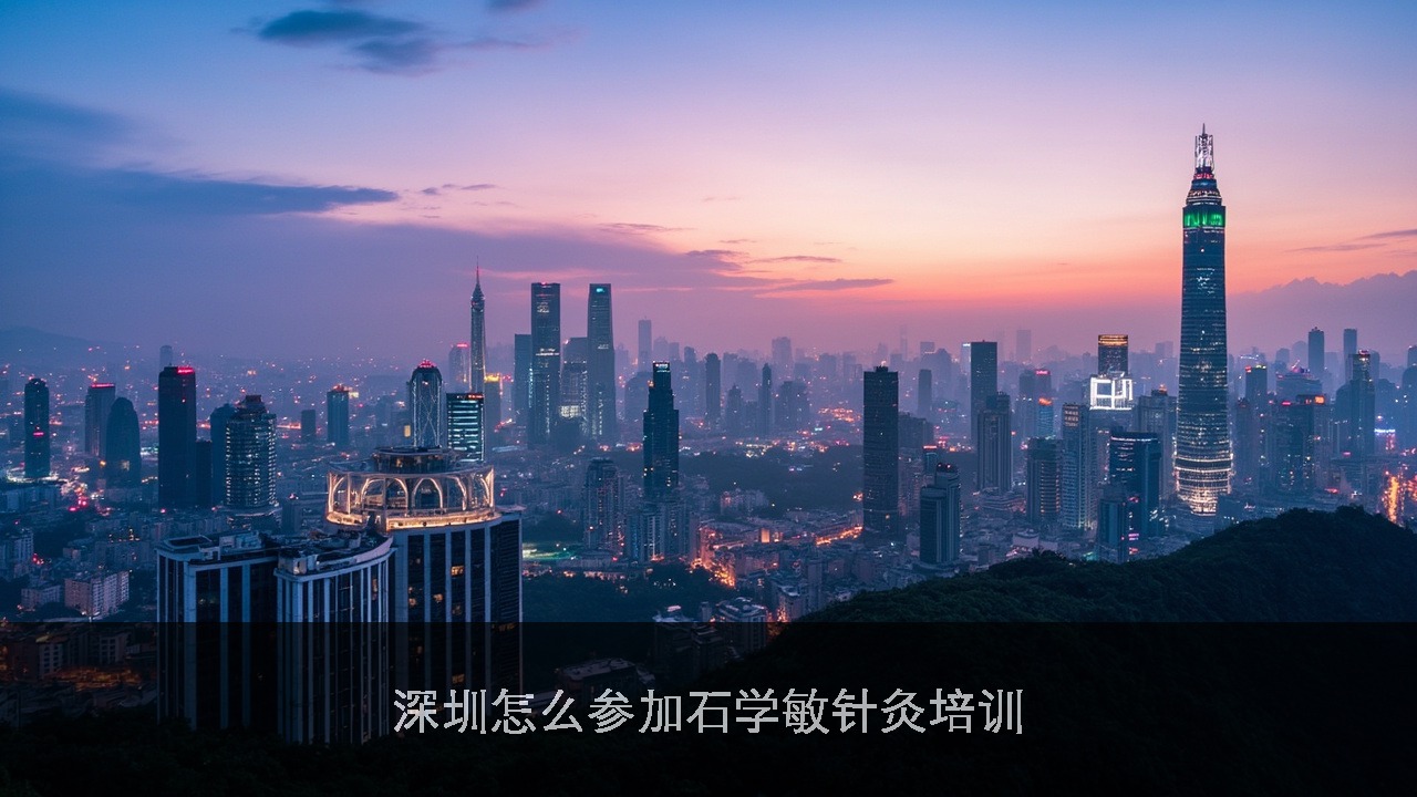 深圳怎么参加石学敏针灸培训