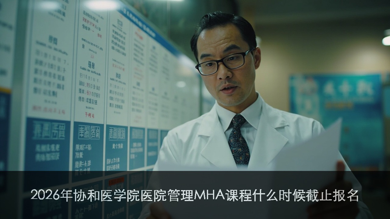 2026年协和医学院医院管理MHA课程什么时候截止报名