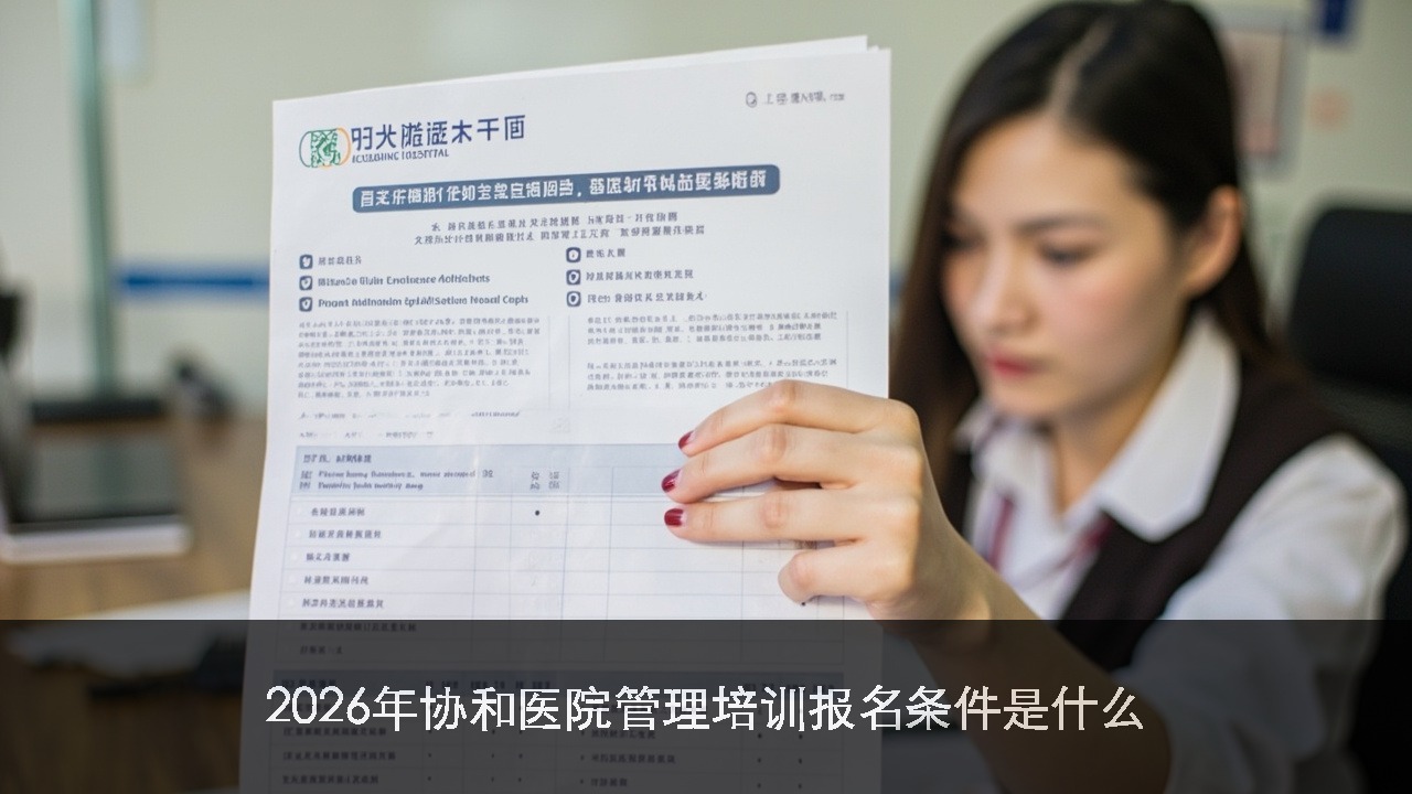 2026年协和医院管理培训报名条件是什么