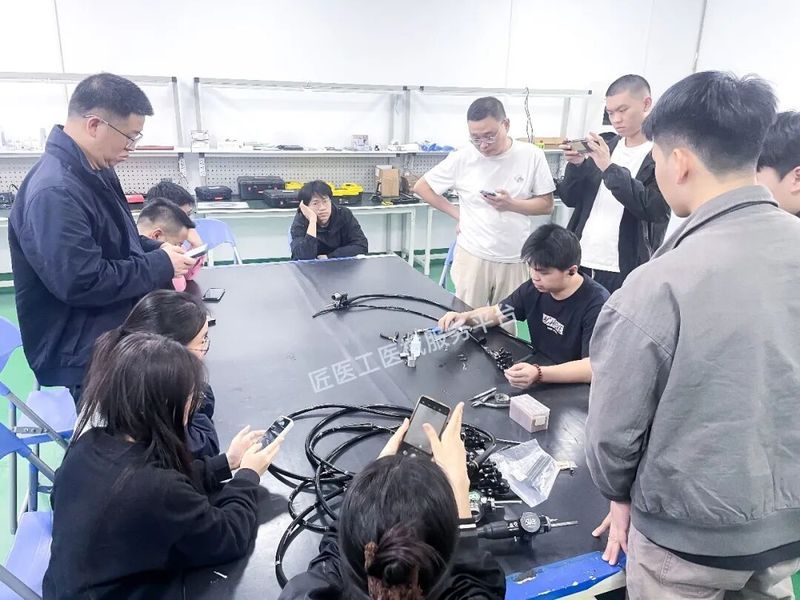 以实操证实力 | 匠医工软镜维修专项培训圆满结业:真机实战·实训砺精兵
