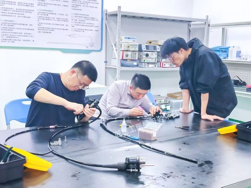 以实操证实力 | 匠医工软镜维修专项培训圆满结业:真机实战·实训砺精兵