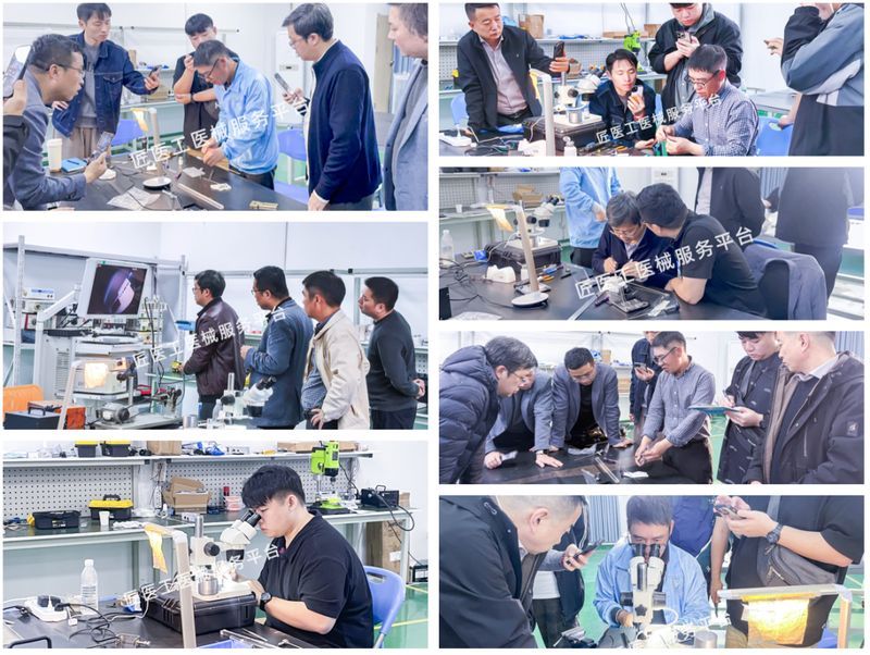 筑匠收官·技有所成 | 匠医工硬镜维修专项培训圆满落幕:全品牌真机实战