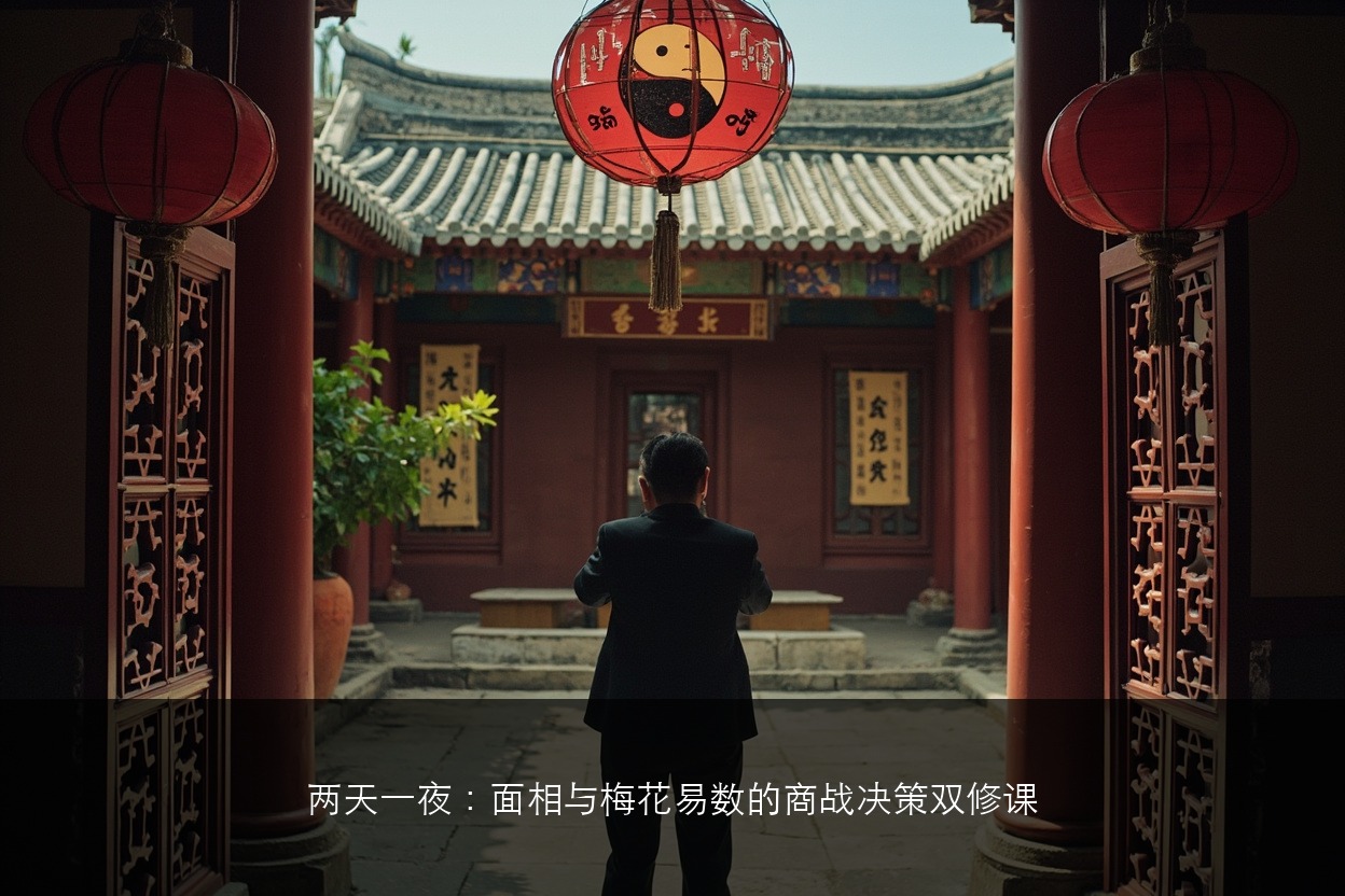 两天一夜：面相与梅花易数的商战决策双修课 | 广州3月28-29日开课 | 费用6800元