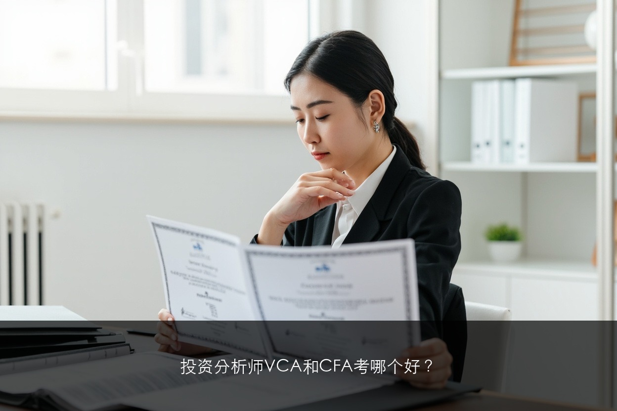 投资分析师VCA和CFA考哪个好？
