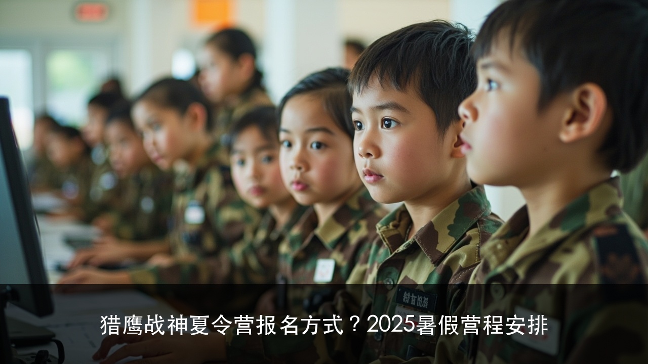猎鹰战神夏令营报名方式?2025暑假营程安排