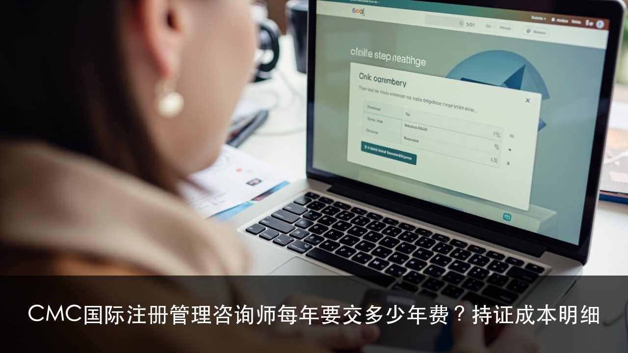 CMC国际注册管理咨询师每年要交多少年费?持证成本明细