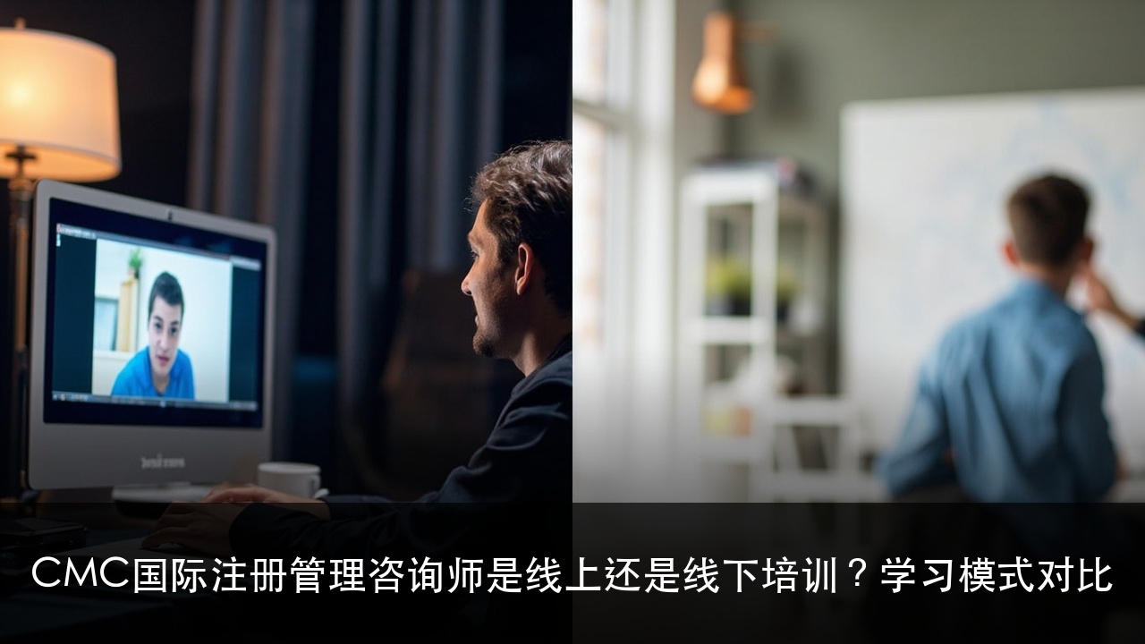 CMC国际注册管理咨询师是线上还是线下培训?学习模式对比