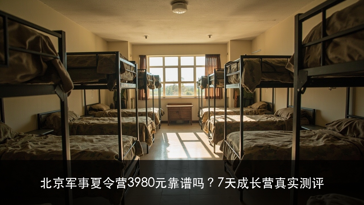 北京军事夏令营3980元靠谱吗?7天成长营真实测评