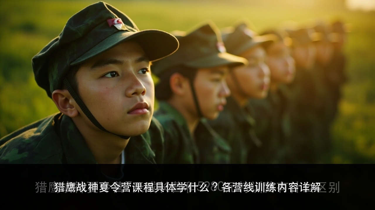 猎鹰战神夏令营课程具体学什么?各营线训练内容详解