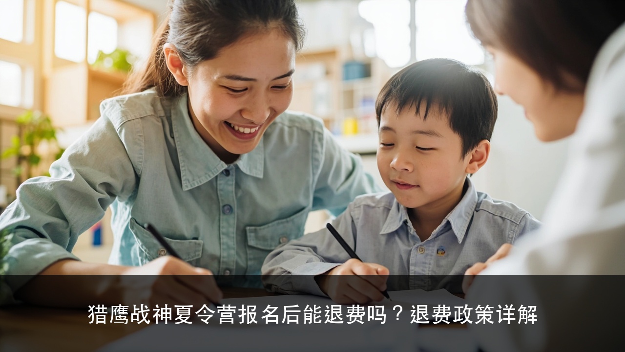猎鹰战神夏令营报名后能退费吗?退费政策详解