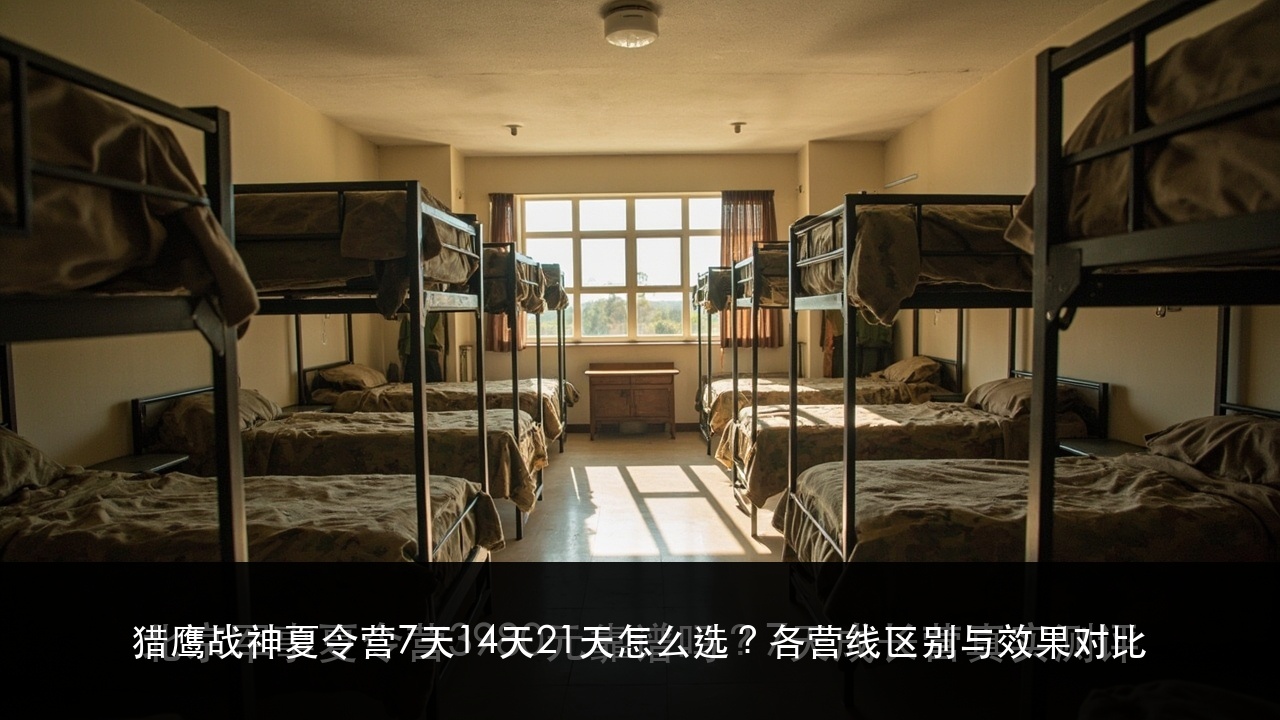 猎鹰战神夏令营7天14天21天怎么选?各营线区别与效果对比