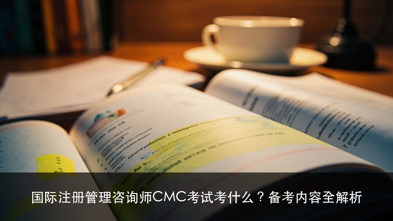 国际注册管理咨询师CMC考试考什么?备考内容全解析